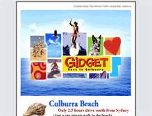 Tablet Screenshot of gidgetgoestoculburra.com.au